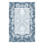 Daisy Damask, DENIM Stationery Design