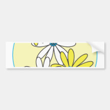 Daisy Do - Round Bumper Sticker