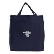 Daisy Flip Flops embroidered bags