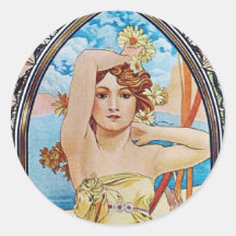 Daisy Goddess Stickers
