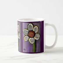 Daisy in Purple - mug