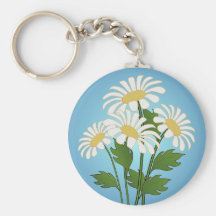 Daisy Keychain