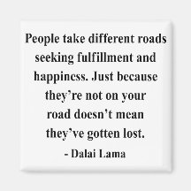 dalai lama quote 1a fridge magnet