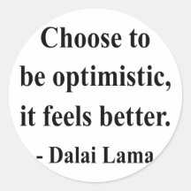 dalai lama quote 4a round stickers