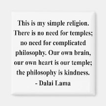 dalai lama quote 6a fridge magnets