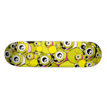 Dalek "Eyes" Custom Skate Board