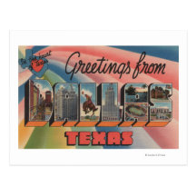 Dallas, TexasLarge Letter ScenesDallas, TX Postcard