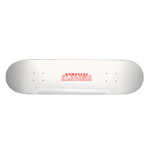 Damascus, Alabama City Design Skate Board Deck