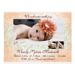 Damask Angel Post Cards