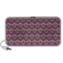 Damask Berry iPod Speaker