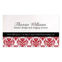 Damask  Business Card