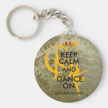 Damask CCD Key Fob Keychains