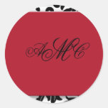 Damask Delight Envelope Seal Sticker