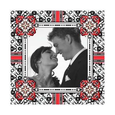 Damask Frame for Black and White Wedding Photo by DivineDamask Damask Frame for Black and White Wedding Photo by DivineDamask