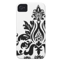 Damask iPhone Case iPhone 4 Case-Mate Case