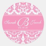 Damask Monogram Sticker- Customise it!