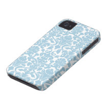 Damask Pattern - Light Blue casemate cases