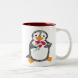 Damask Penguin Mug