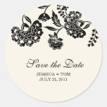 damask sticker
