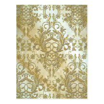 Damask Wildflowers, MORNING STARS Post Cards