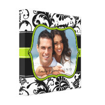 Damask Your Photo Wrapped Canvas Gallery Wrapped Canvas