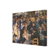 Dance at Le Moulin de la Galette by Renoir Canvas Prints