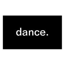 Dance Business Card