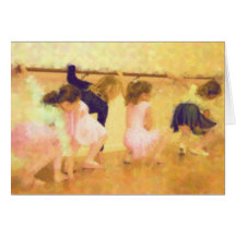 Dance Class Note Card