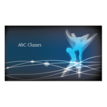 dance classes business card