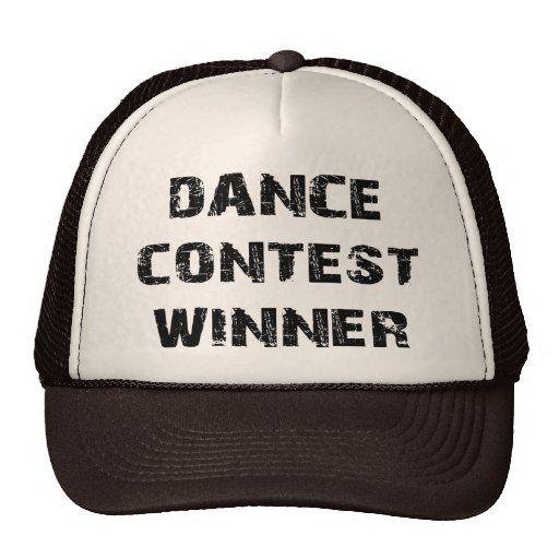 Dance Contest Winner Mesh Hat