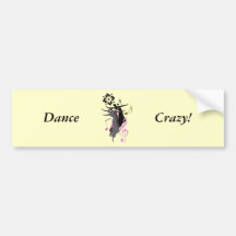 Dance Crazy! Bumper Sticker