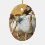 Dance Examination by Edgar Degas Ornaments