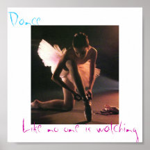 Dance is life poster