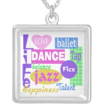 Dance Mix Personalized Necklace