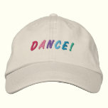 Dance Multicolored Embroidered Cap 2 embroidered hats