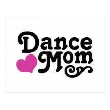 Dance Mum Post Card