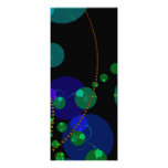 Dance of the Spheres II – Cosmic Violet & Teal Invitation