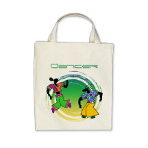 Dancer Tote Bags