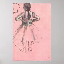 Dancer Viewed from the Back by Edgar Degas Posters