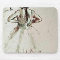 Dancer viewed from the back mousepads