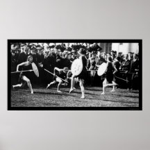 Dancers at the Carnegie Institute Photo Poster
