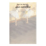 Dancers Practicing at the Barre by Edgar Degas Stationery