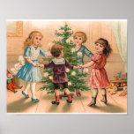 Dancing Around the Christmas Tree Posters