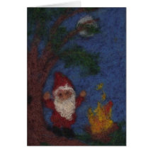 Dancing around the Fire Greeting Cards