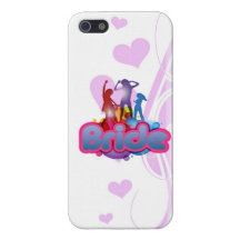 dancing blue pink bride to be future mrs gifts covers for iPhone 5