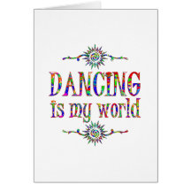 Dancing is My World Cards