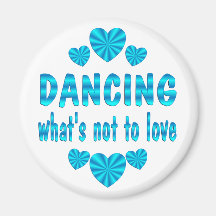 DANCING LOVE REFRIGERATOR MAGNET