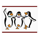 Dancing Penguins Postcards