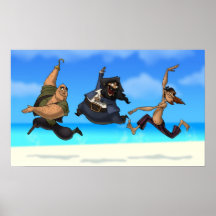 Dancing Pirates Poster