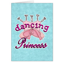 Dancing Princess Ballet Design Cards